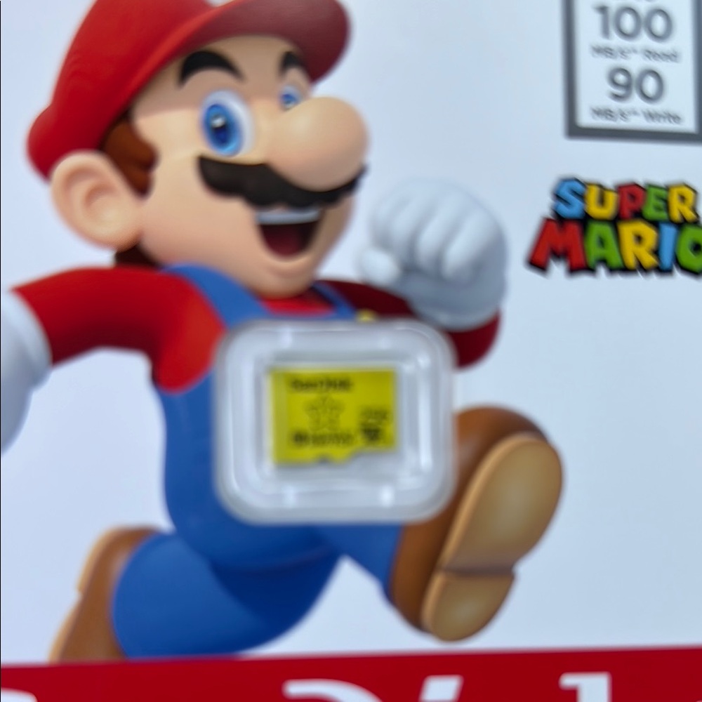 Nintendo Switch SanDisk 256GB microSDXC Card - Red and White - Picture 3 of 7